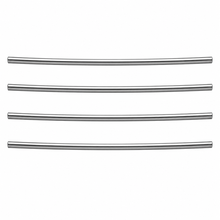 Load image into Gallery viewer, Husky Liners 21-25 Ford F150 Door Edge Guards (4pc Set) - Dark Mattery Gray PC