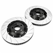 Load image into Gallery viewer, RDK.67082.1S-2 Rotora Street Challenge Cross-Drilled Front Brake Rotors 2021-2023 Ram 1500 TRX