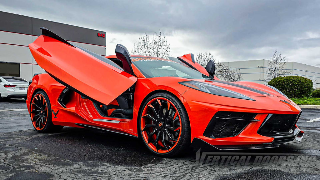 Chevrolet Corvette C8 2020-2021 Vertical Doors - Black Ops Auto Works