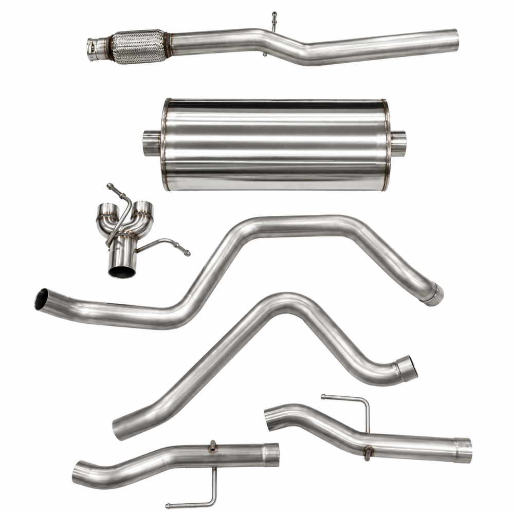 Corsa 21033-1 Silverado Sierra 6.2L Sport Cat-Back 2019-2025