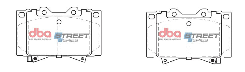 DBADB1365SS DBA 98-07 Lexus LX470 Front Street Brake Pads
