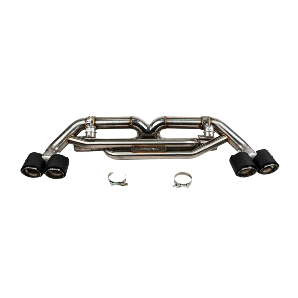 -Fabspeed Porsche 991.2 Carrera Valvetronic Center Muffler Bypass X-Pipe (Non-PSE Only)-Fabspeed Motorsport