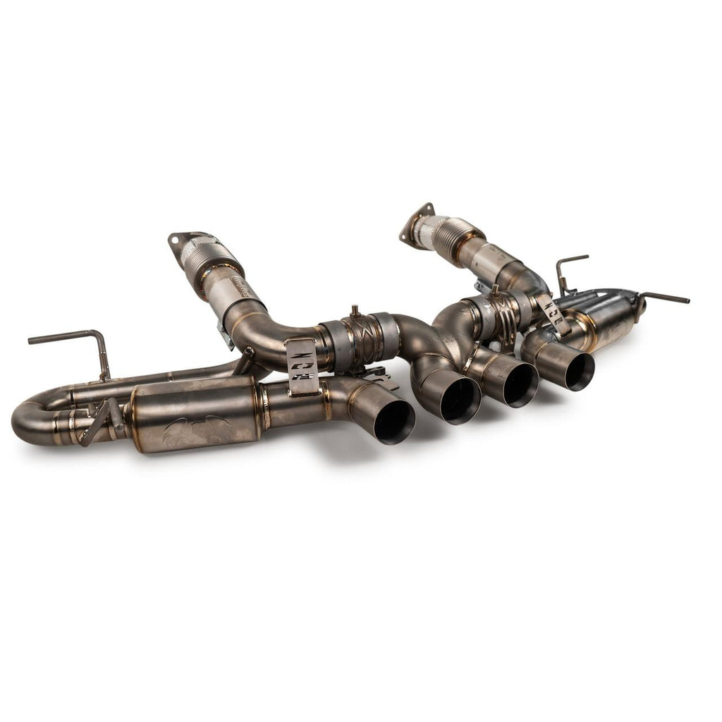-Fabspeed Chevrolet Corvette C8 Z06 Titanium Valvetronic Cat-Back Exhaust System (2023+)-Fabspeed Motorsport