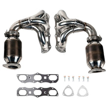 Load image into Gallery viewer, Fabspeed Porsche 991 Carrera RENNKRAFT® Modular Headers with HJS Catalytic Converters (2012-2016)