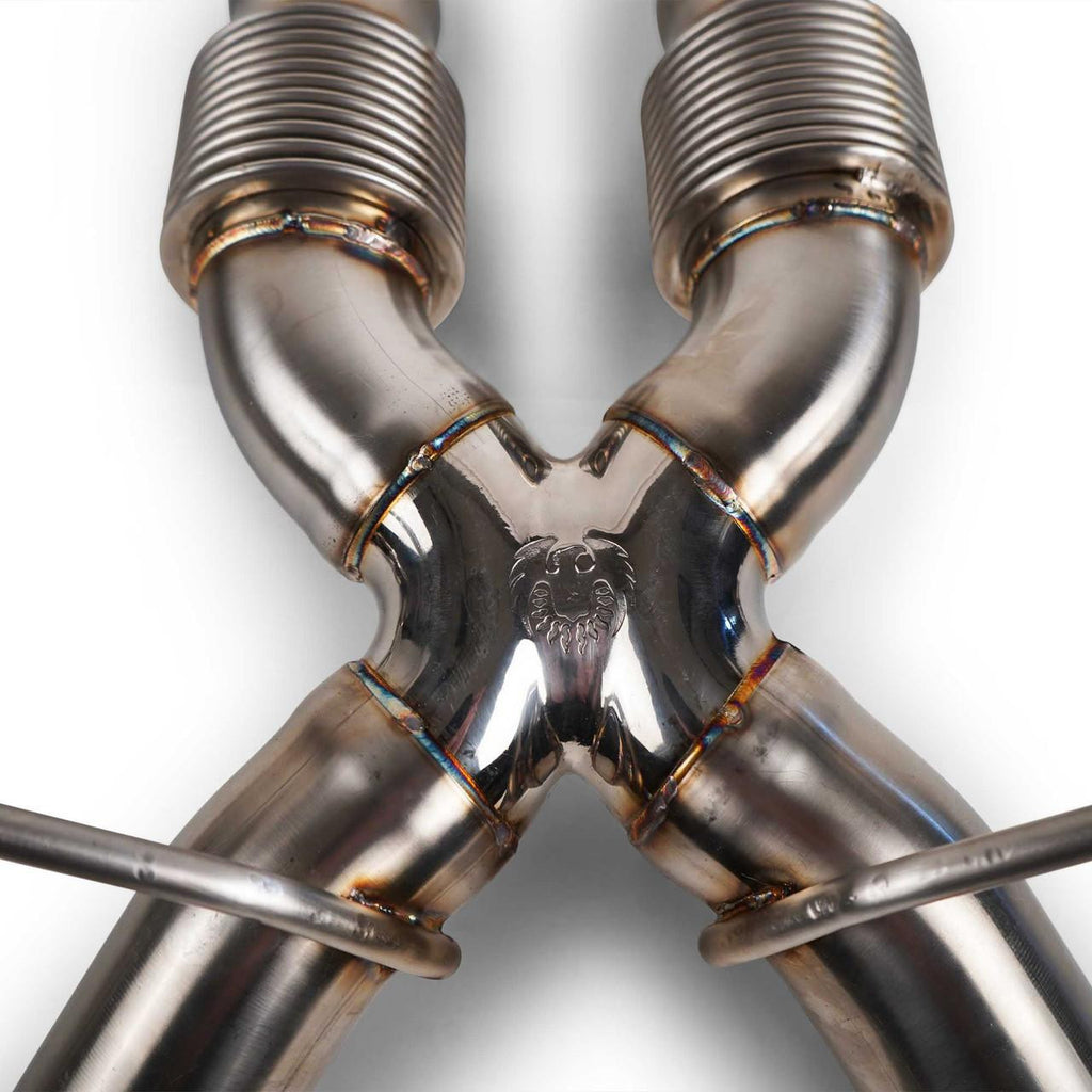 FS.MCL.ATRA.SSX-Fabspeed McLaren Artura Supersport X-Pipe Rear cat-back Exhaust-Fabspeed Motorsport