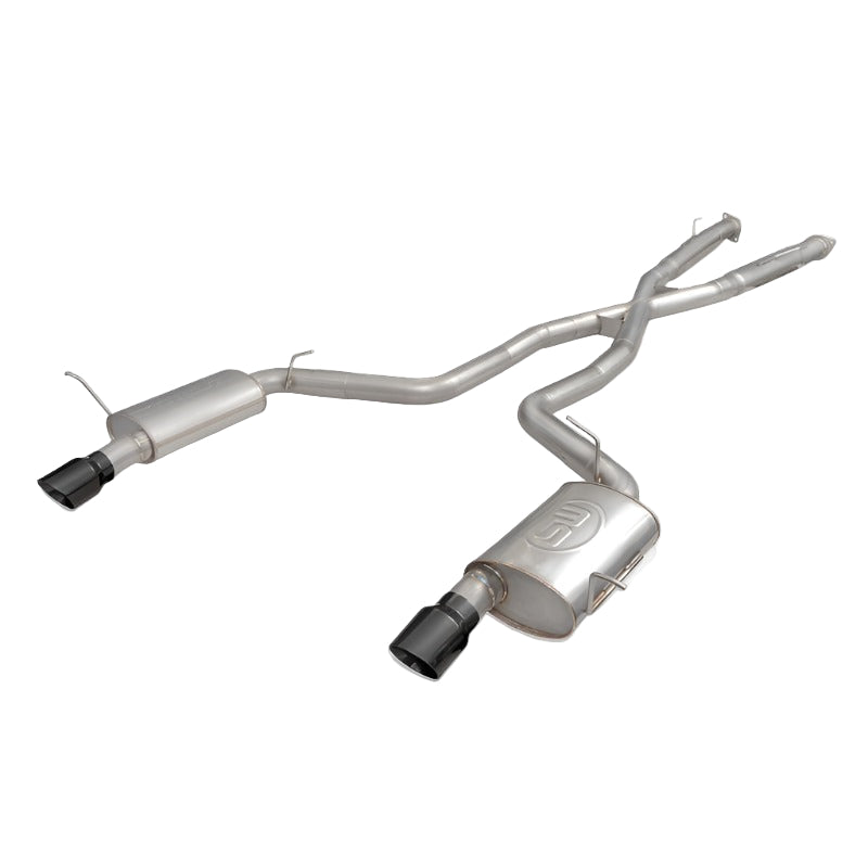 Overview of Stainless Works catback on Dodge Durango SRT