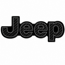 Load image into Gallery viewer, RBDCFJTB Carbon Fiber Jeep Trunk Badge 2011-2022 Grand Cherokee