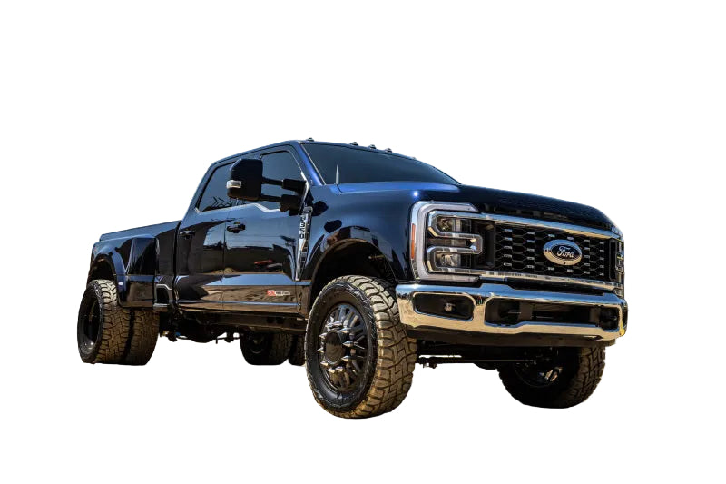 Springs installed on Ford Super Duty front