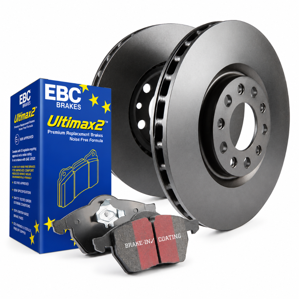 EBC S1KR1695 Rear Brake Kit 2017-2018 BMW 330e 330i