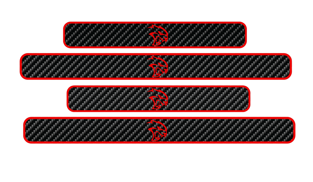 Dodge Ram Hellcat Door Sill Plate 4pcs