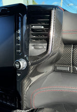 Load image into Gallery viewer, 2019+ RAM 1500/ TRX / RHO Uconnect radio carbon fiber side trim panels-Exotic Innovations