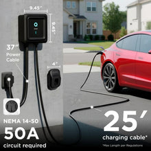 Load image into Gallery viewer, eviqo-fluorescent-holster-tesla-charger
