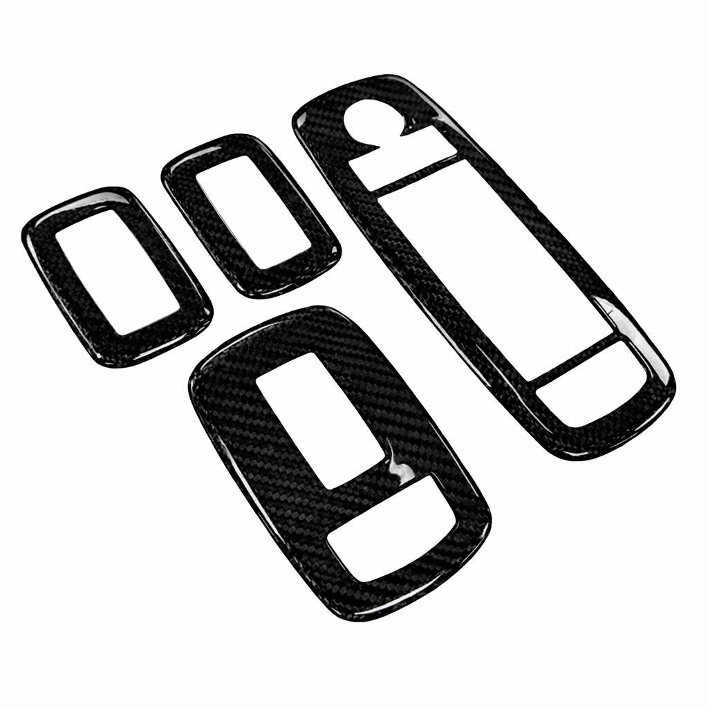Exotic Innovations 2019+ RAM 1500/ TRX / RHO Carbon Fiber Widow Switch Bezel Covers