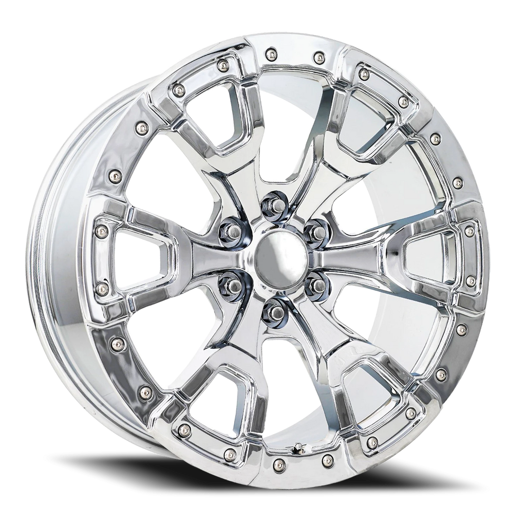 Factory Reproductions Factory Reproductions FR 99 Ford Bronco Raptor CH 20x9 +20 6x139.7mm 93.1mm Chrome