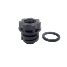 Load image into Gallery viewer, Granatelli GM LS/LT / Ford Coyote -10AN ORB Female Threaded Insert Vented Oil Fill Cap - Black Granatelli Motor Sports