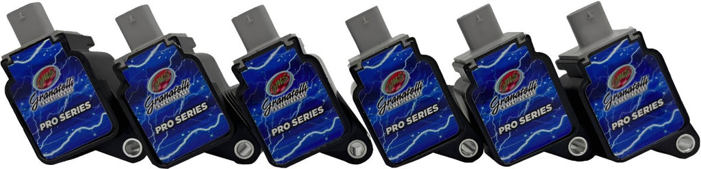 Granatelli 17-18 Ford EcoBoost 3.5TT Hi-Perf Coil-On-Plug Wire Conn Kit w/Coil Packs (55K Volts) - Black Ops Auto Works