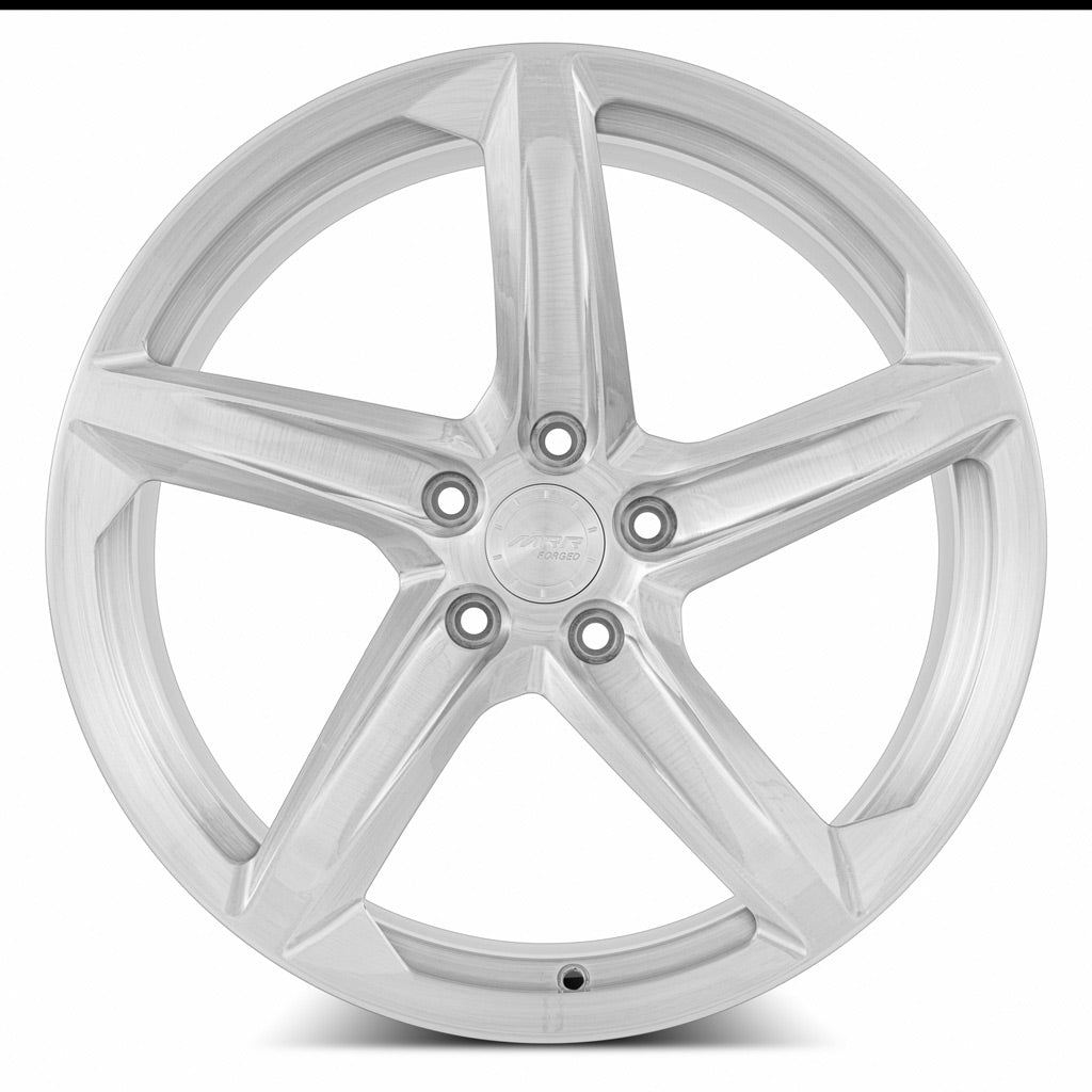 MRR Wheels MRR Forged F23 20x11 48 5x120mm 66.9mm Brushed Clear Left