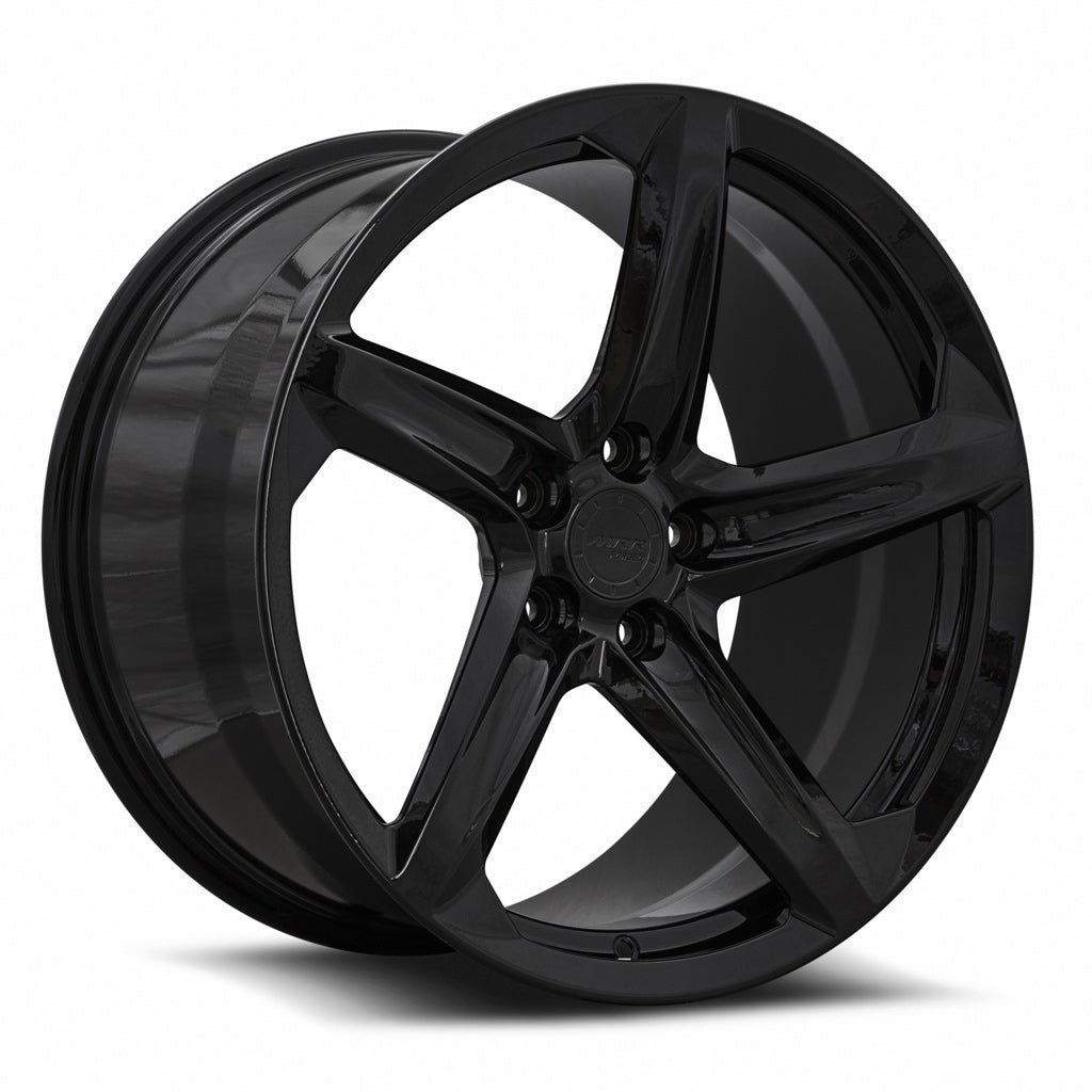 MRR Wheels MRR Forged F23 21x12 52 5x120mm 66.9mm Gloss Black Right