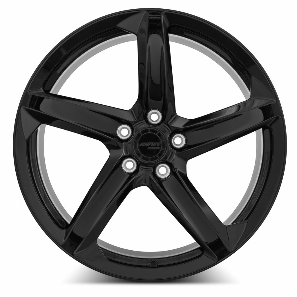 MRR Wheels MRR Forged F23 20x11 48 5x120mm 66.9mm Gloss Black Left