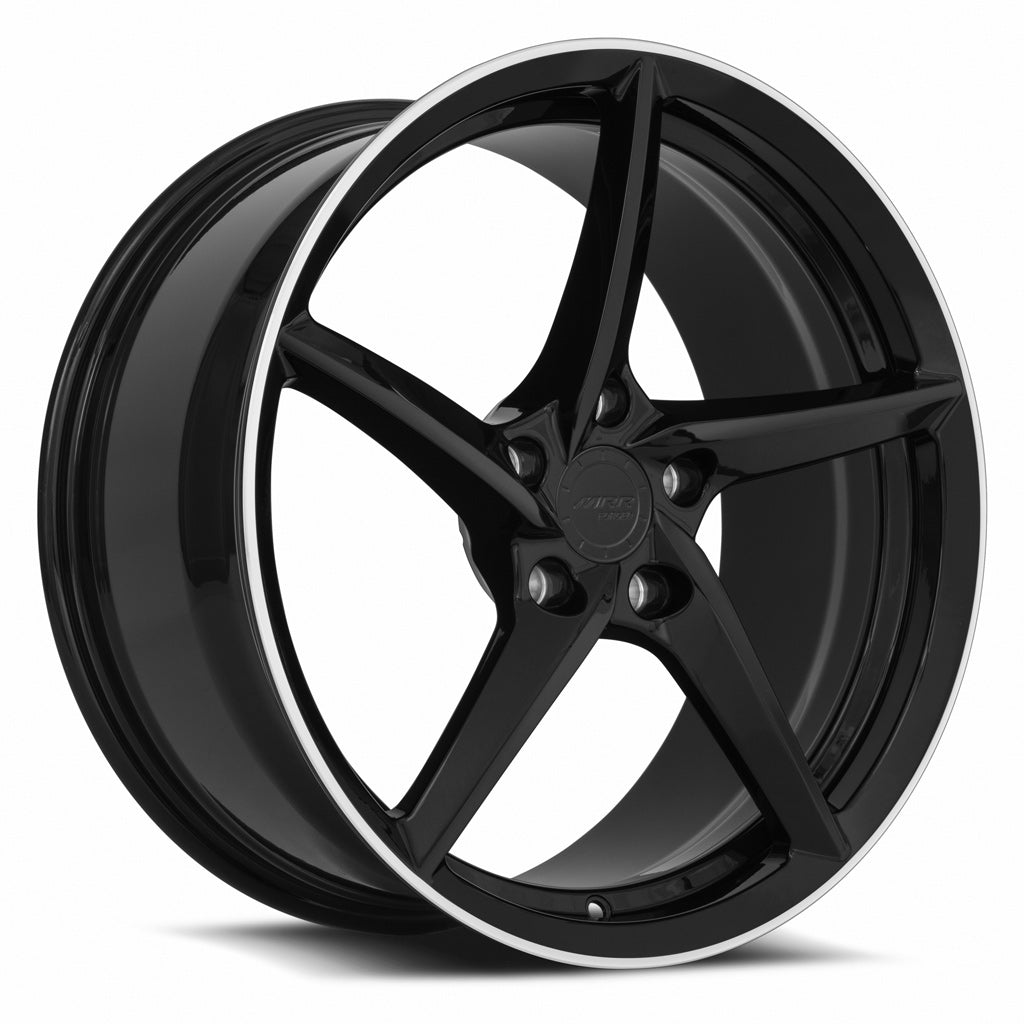 MRR Wheels MRR Forged F25 19x8.5 38 5x120mm 66.9mm Gloss Black Left