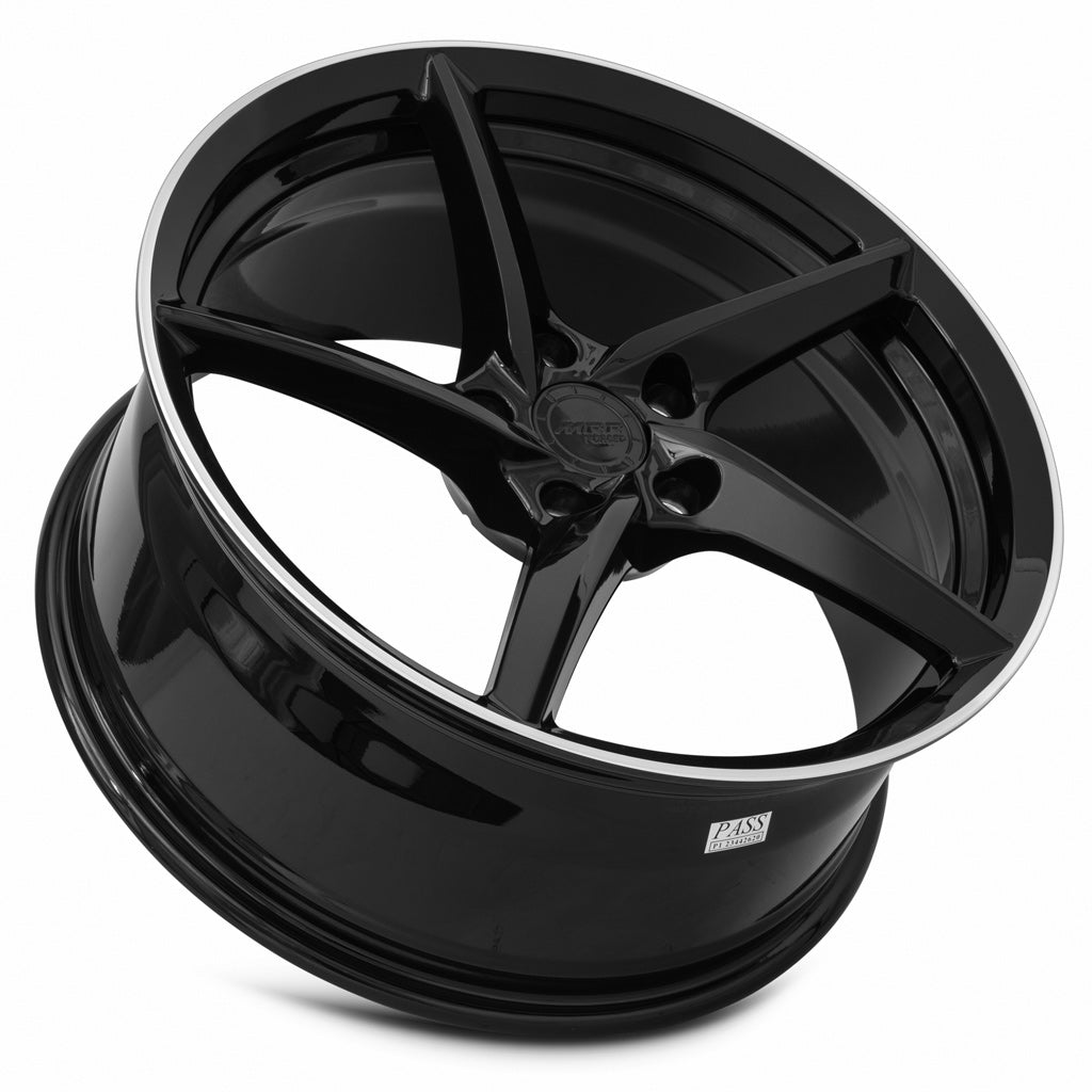 MRR Wheels MRR Forged F25 19x8.5 38 5x120mm 66.9mm Gloss Black Left