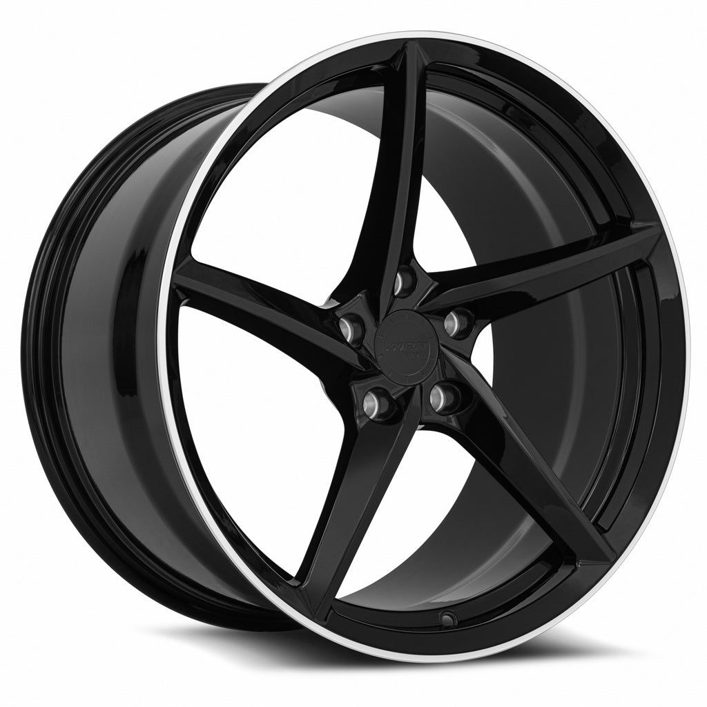 MRR Wheels MRR Forged F25 20x11 48 5x120mm 66.9mm Gloss Black Right