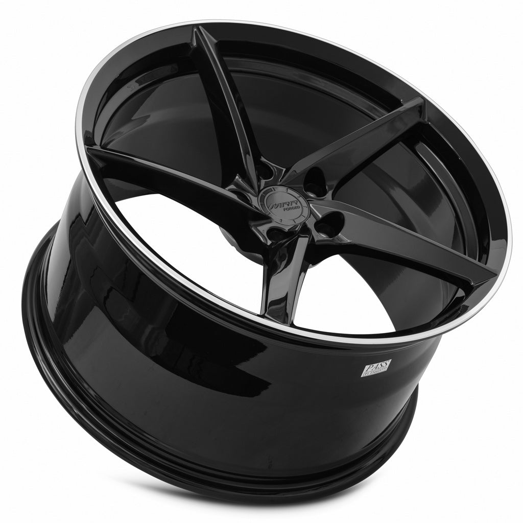 MRR Wheels MRR Forged F25 20x11 48 5x120mm 66.9mm Gloss Black Right