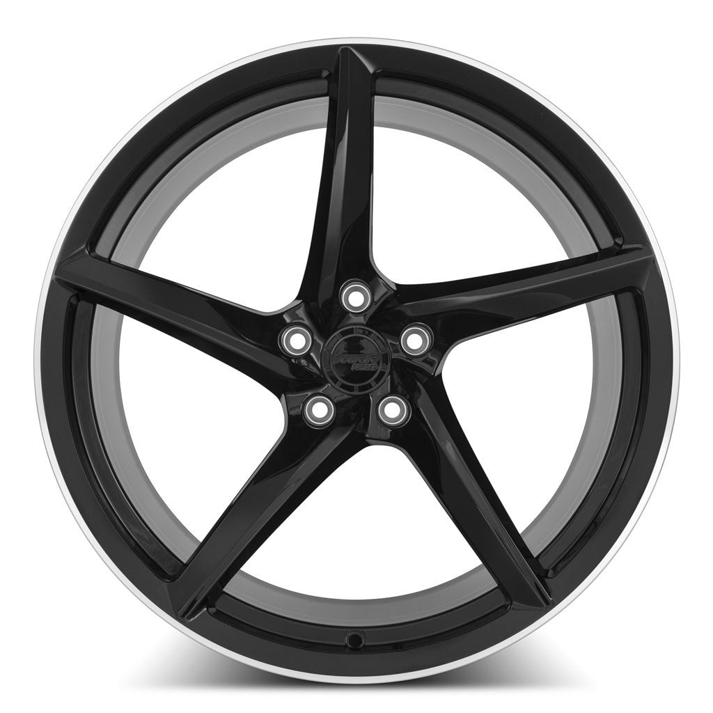 MRR Wheels MRR Forged F25 21x13 25 5x120mm 66.9mm Gloss Black Right