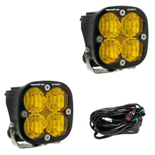 Load image into Gallery viewer, Baja Designs Squadron Sport Driving/Combo Pair LED Light Pods Amber #557813