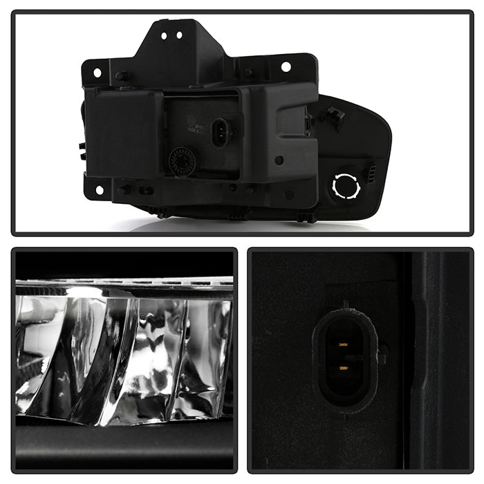 SPY9051050-Spyder 19-22 Dodge Ram 2500/3500 OEM Full LED Fog Lights w/Universal Switch-Fog Lights-SPYDER