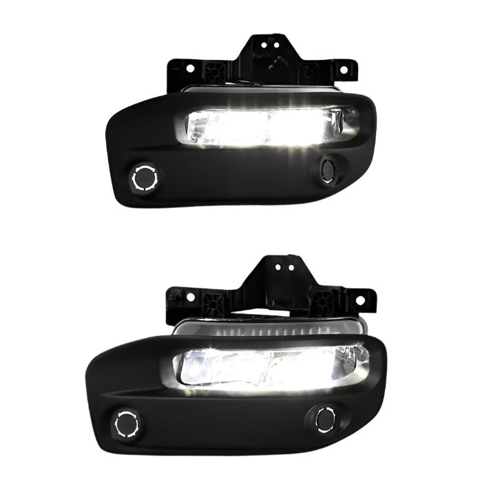 SPY9051050-Spyder 19-22 Dodge Ram 2500/3500 OEM Full LED Fog Lights w/Universal Switch-Fog Lights-SPYDER