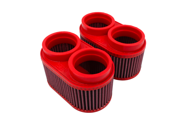 BMC Twin Air Carburetor Filter - 61mm x 2 ID / 74mm H