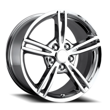 Load image into Gallery viewer, Factory Reproductions Factory Reproductions FR 12 2008 C6 Corvette Replica CH 19x11 +64 5x120.65mm 70.3mm Chrome