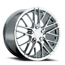 Load image into Gallery viewer, Factory Reproductions Factory Reproductions FR 15 2009 C6 ZR1 Corvette Replica CH 19x10 +40 5x120.65mm 70.3mm Chrome