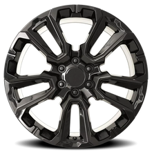 Load image into Gallery viewer, Factory Reproductions Factory Reproductions FR 201 GM Split 5 Spoke Replica GB 22x9 +28 6x139.7mm 78.1mm Gloss