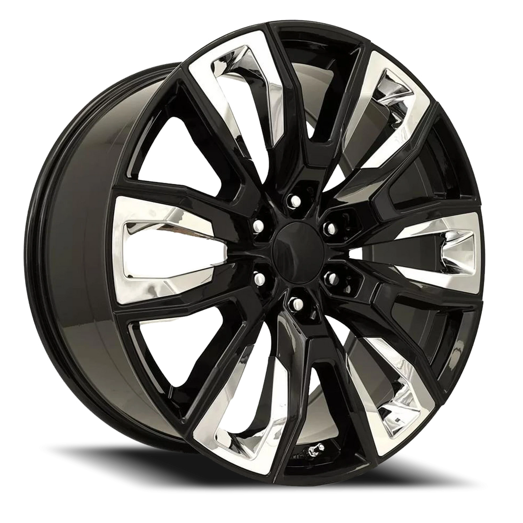 Factory Reproductions Factory Reproductions FR 207 GM Split 6 Spoke Replica GBCI 24x10 +31 6x139.7mm 78.1mm
