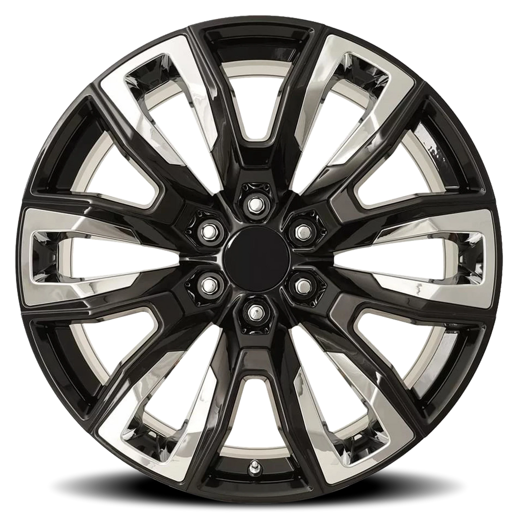 Factory Reproductions Factory Reproductions FR 207 GM Split 6 Spoke Replica GBCI 24x10 +31 6x139.7mm 78.1mm