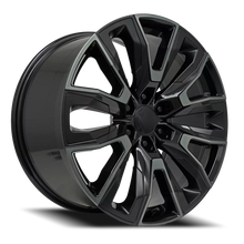 Load image into Gallery viewer, Factory Reproductions Factory Reproductions FR 207 GM Split 6 Spoke Replica GB 24x10 +31 6x139.7mm 78.1mm Gloss