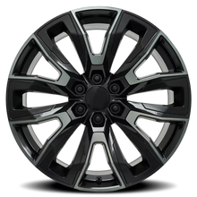 Load image into Gallery viewer, Factory Reproductions Factory Reproductions FR 207 GM Split 6 Spoke Replica GB 24x10 +31 6x139.7mm 78.1mm Gloss