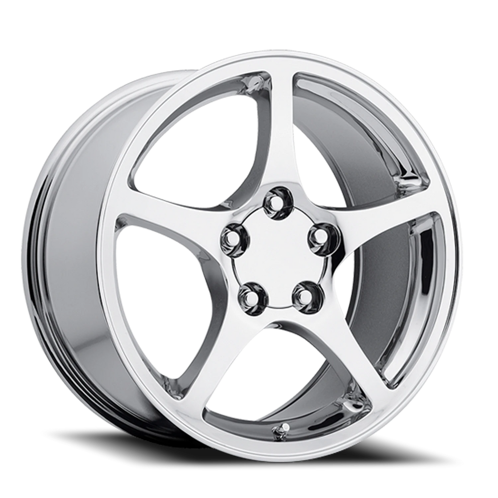 Factory Reproductions Factory Reproductions FR 20 2000 C5 Corvette Replica 17x8.5 +56 5x120.65mm 70.3mm Chrome