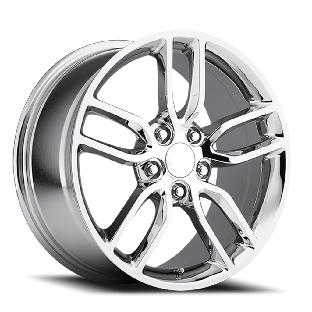 Factory Reproductions Factory Reproductions FR 26 2015 Corvette C7 Z51 Replica CH 18x8.5 +56 5x120.65mm 70.3mm Chrome