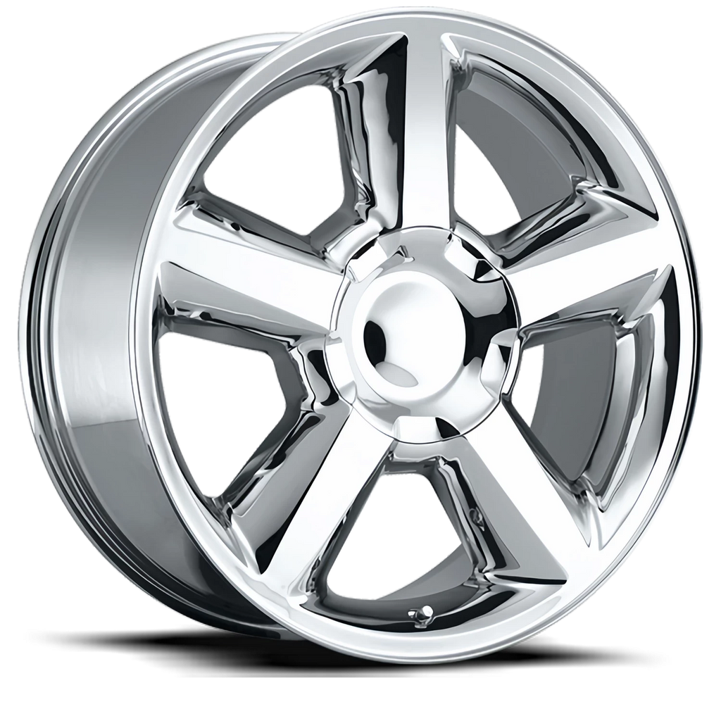 Factory Reproductions Factory Reproductions FR 31 2007 Chevrolet Tahoe Replica CH 20x8.5 +30 6x139.7mm 78.1mm Chrome