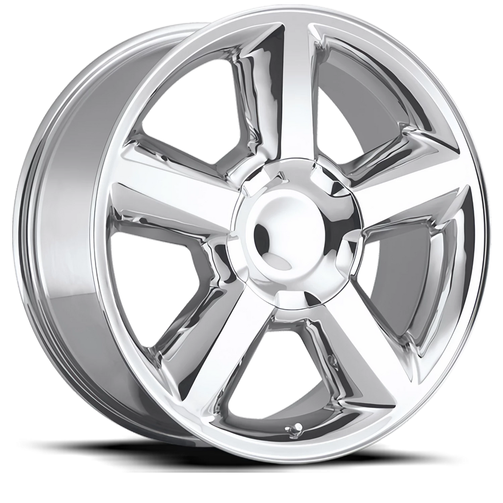 Factory Reproductions Factory Reproductions FR 31 2007 Chevrolet Tahoe Replica PO 20x8.5 +30 6x139.7mm 78.1mm Polished