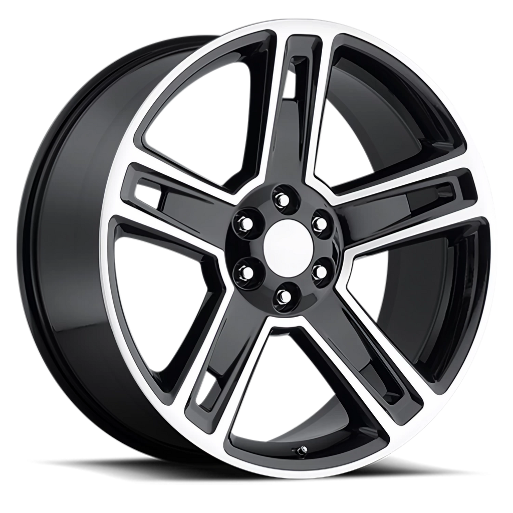 Factory Reproductions Factory Reproductions FR 34 Chevrolet Silverado Replica GBM 22x9 +24 6x139.7mm 78.1mm Gloss