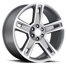 Load image into Gallery viewer, Factory Reproductions Factory Reproductions FR 34 Chevrolet Silverado Replica GY 22x9 +24 6x139.7mm 78.1mm Gloss