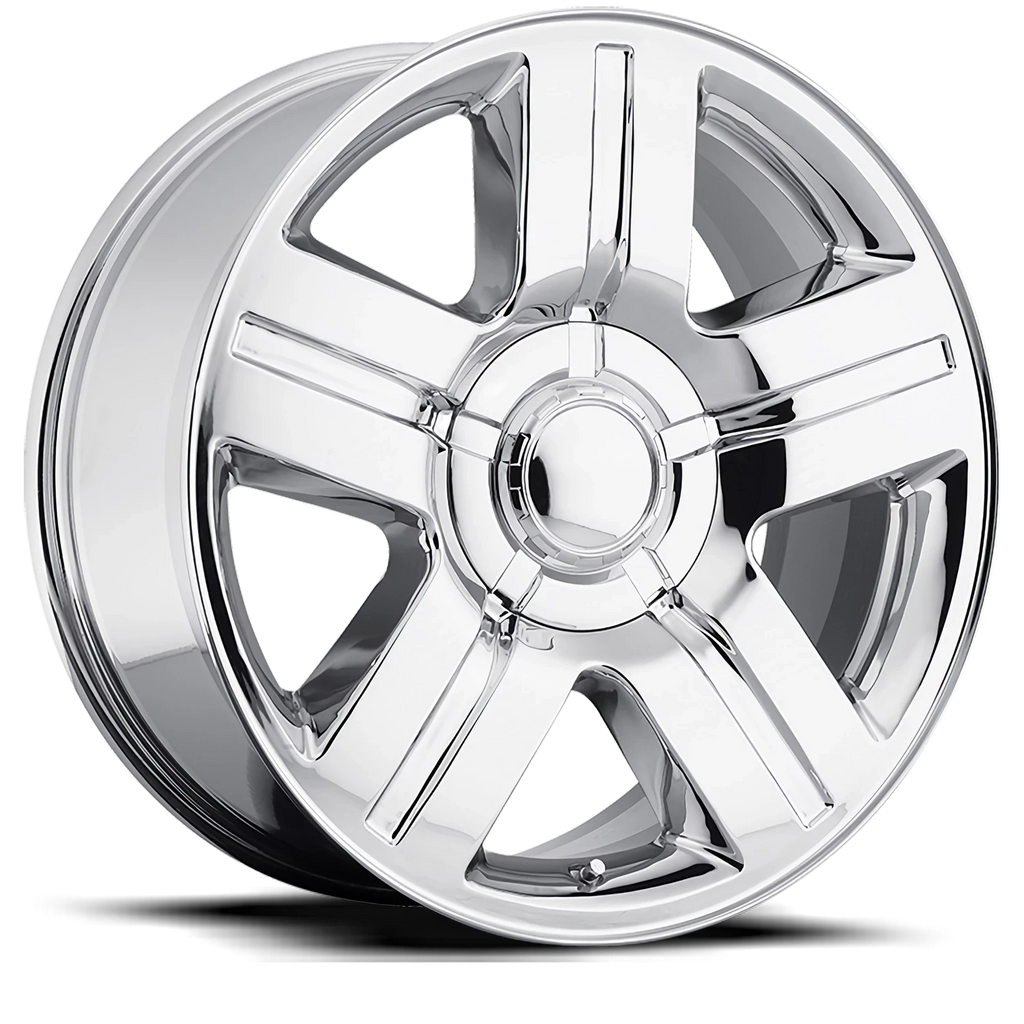 Factory Reproductions Factory Reproductions FR 37 Chevrolet Texas Silverado Replica CH 22x9 +0 5x127mm 78.1mm Chrome