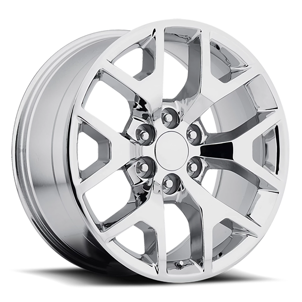 Factory Reproductions Factory Reproductions FR 44 GMC Sierra Replica CH 22x9 +31 6x139.7mm 78.1mm Chrome