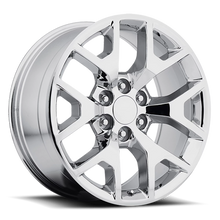 Load image into Gallery viewer, Factory Reproductions Factory Reproductions FR 44 GMC Sierra Replica CH 22x9 +31 6x139.7mm 78.1mm Chrome