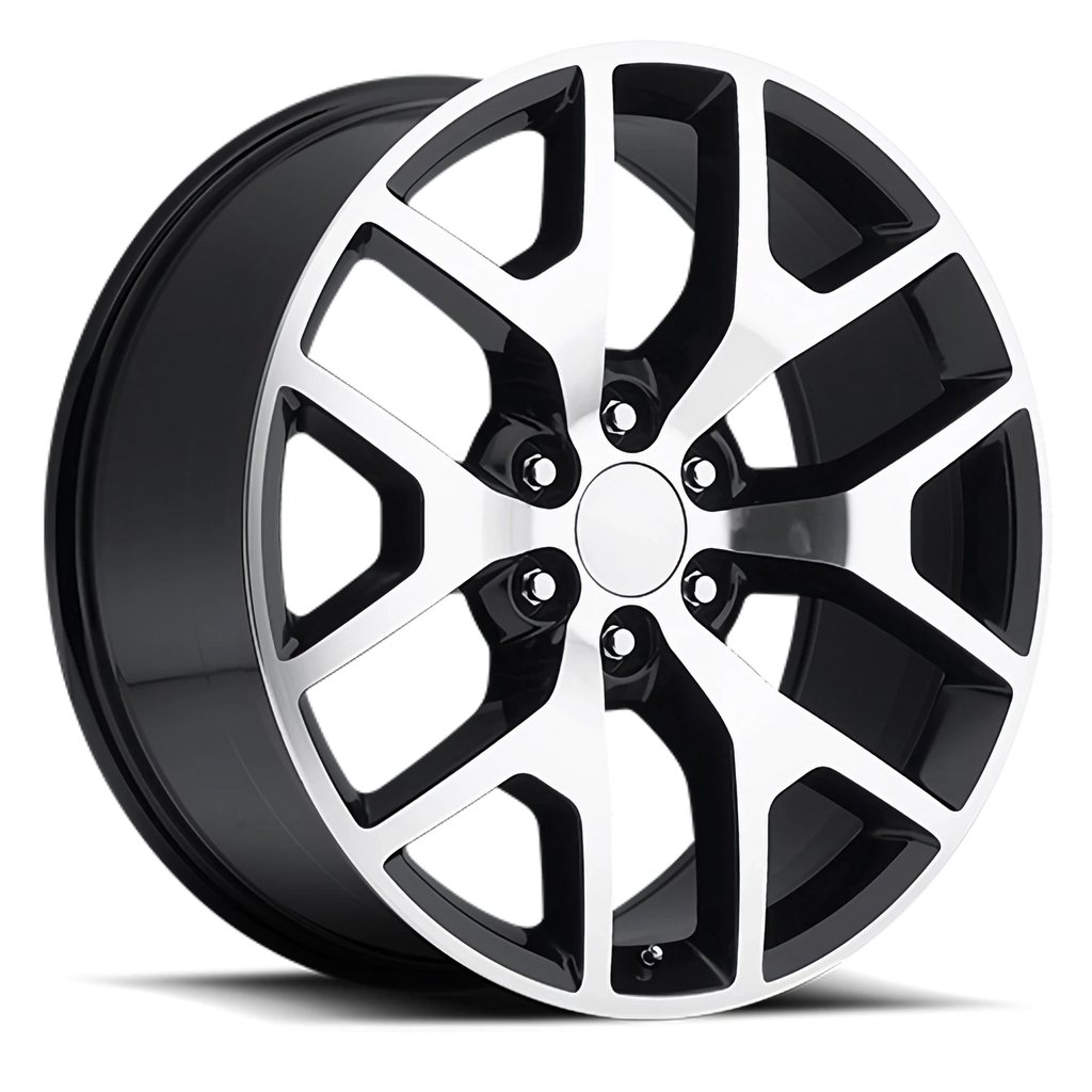 Factory Reproductions Factory Reproductions FR 44 GMC Sierra Replica GBM 24x10 +31 6x139.7mm 78.1mm Gloss