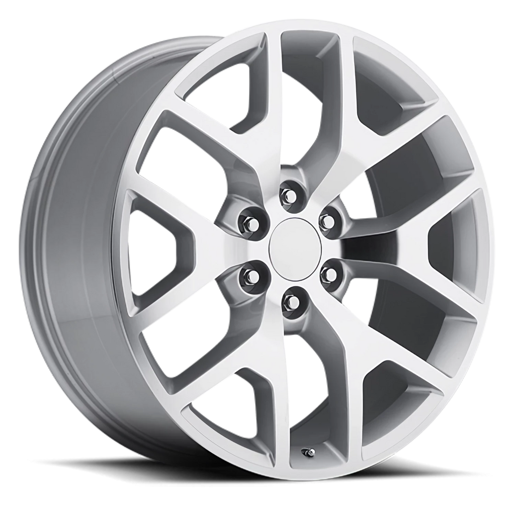 Factory Reproductions Factory Reproductions FR 44 GMC Sierra Replica SL 24x10 +31 6x139.7mm 78.1mm Gloss